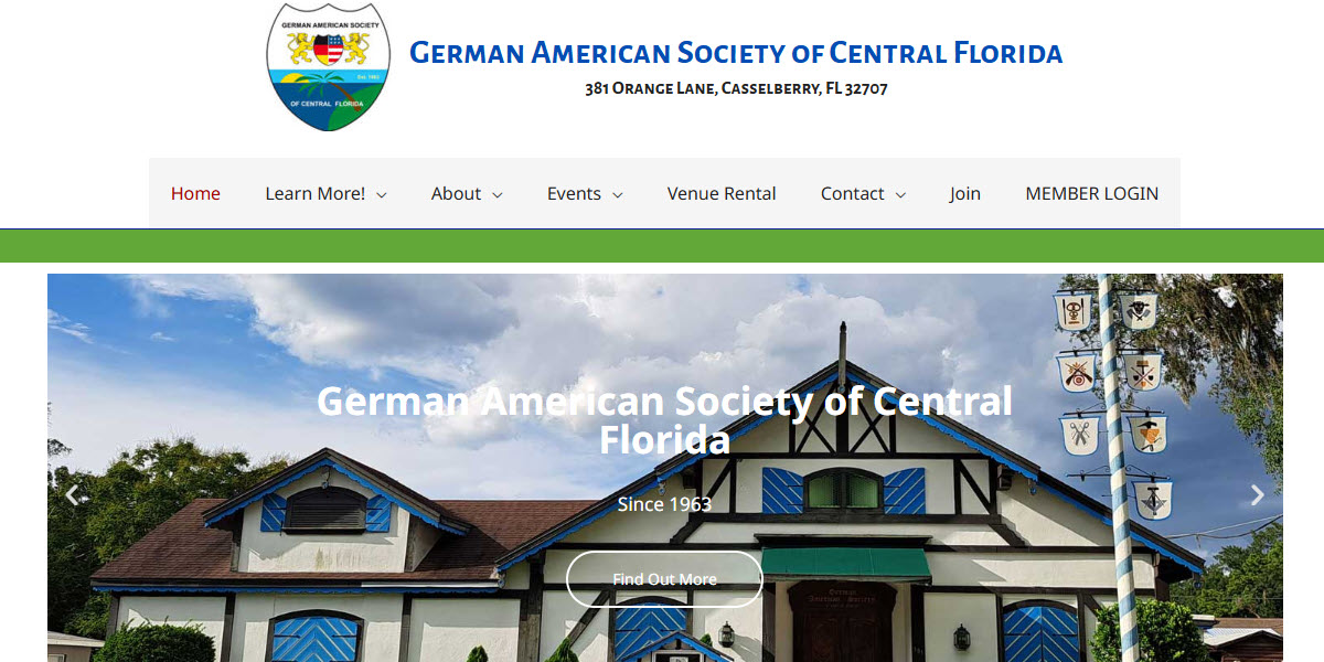 German American Society of Central Florida -  industry in Casselberry FL