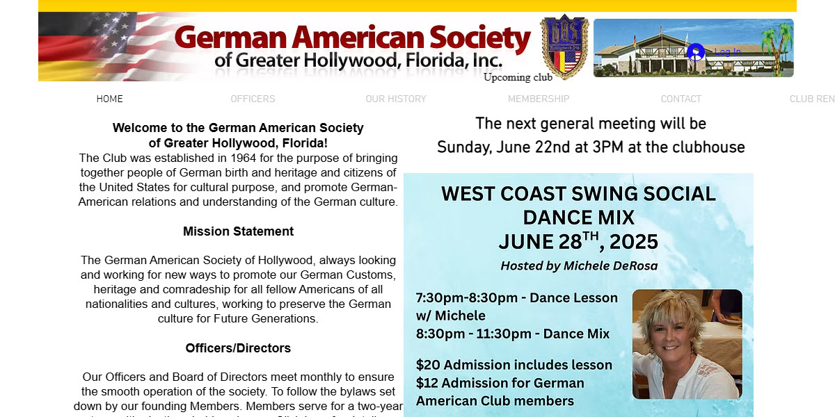 German American Society of Greater Hollywood, Florida