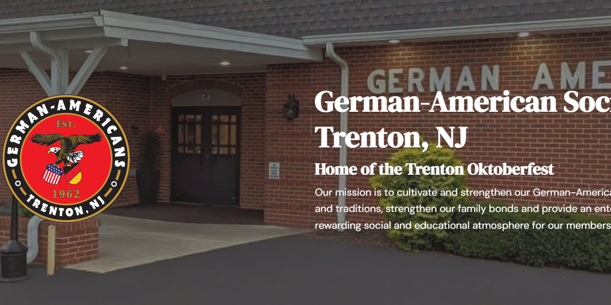 German-American Society of Trenton, NJ -  industry in Trenton NJ