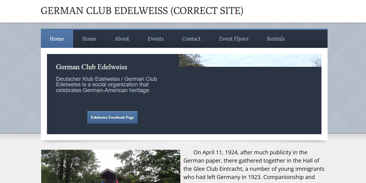German Club Edelweiss -  industry in Englewood OH