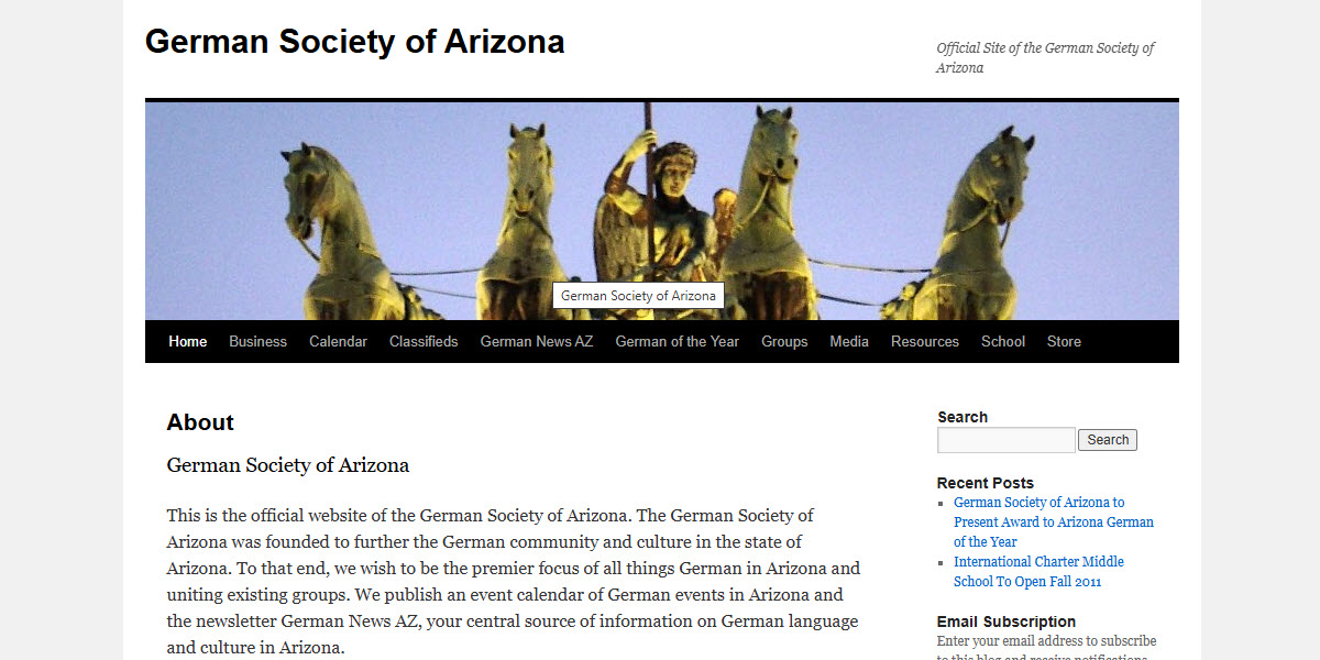 German Society of Arizona -  industry in Mesa AZ
