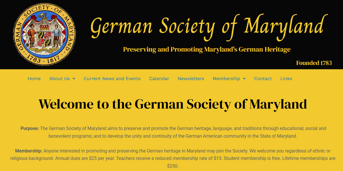 German Society of Maryland