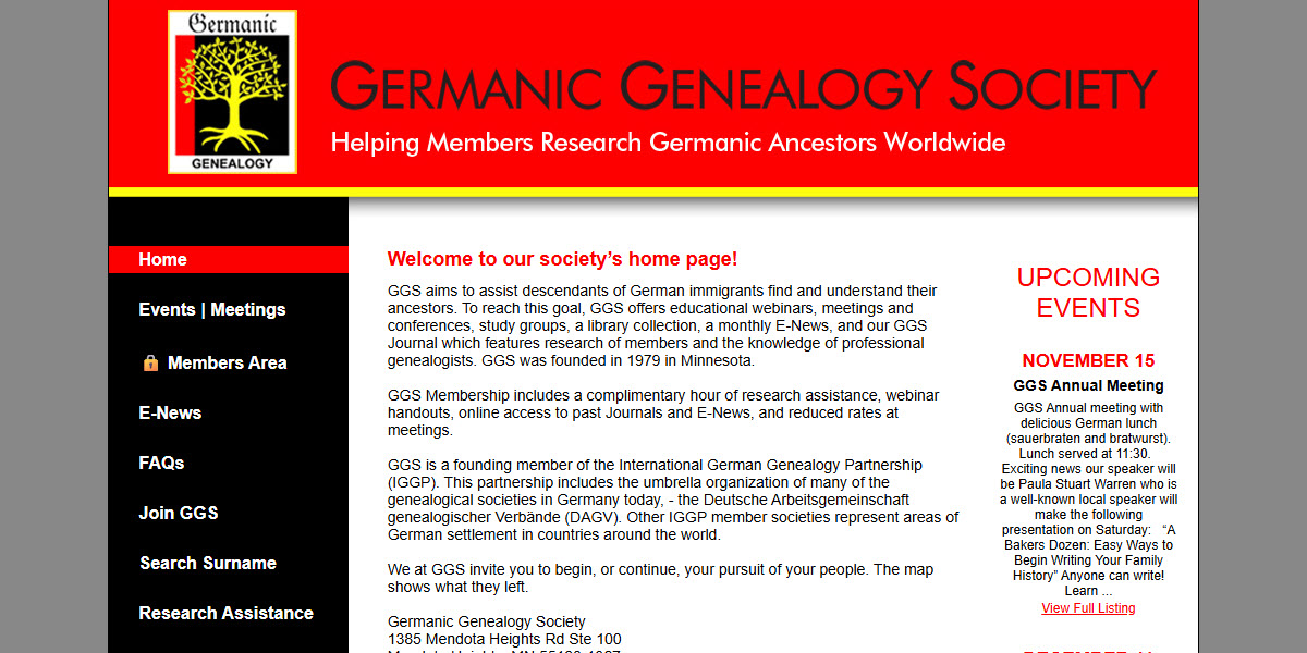 Germanic Genealogy Society