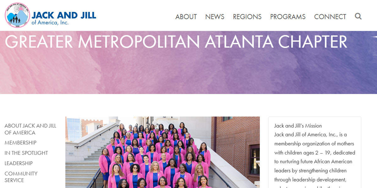 Greater Metropolitan Atlanta Chapter of Jack and Jill of America, Inc.