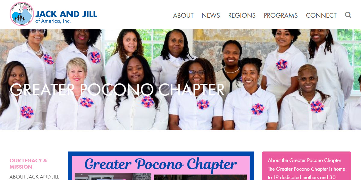 Greater Pocono Chapter of Jack and Jill of America, Inc. cover image
