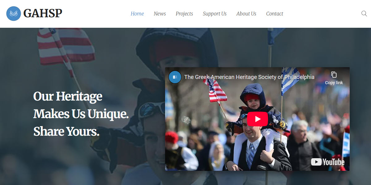 Greek American Heritage Society of Philadelphia -  industry in Philadelphia PA