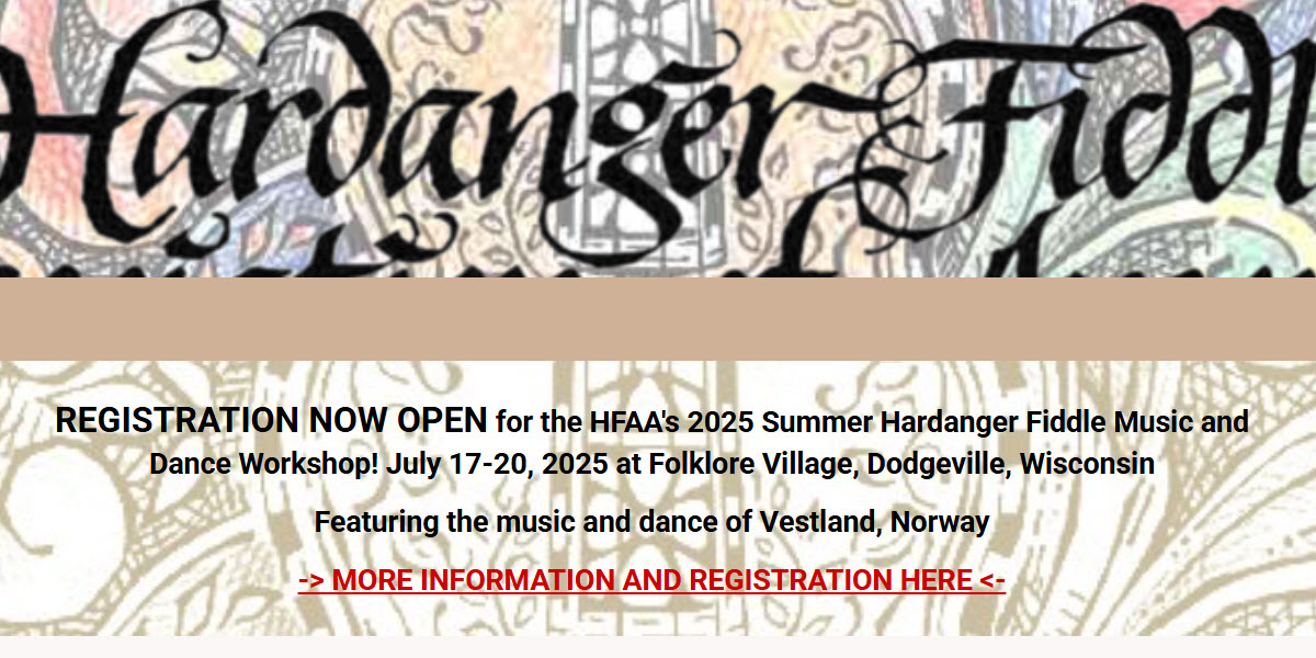Hardanger Fiddle Association of America