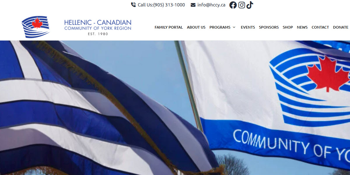 Hellenic Canadian Community of York Region -  industry in Richmond Hill ON