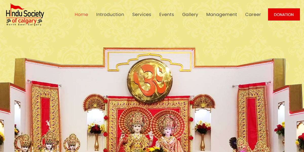 Hindu Society of Calgary -  industry in Calgary AB
