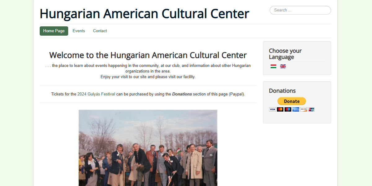 Hungarian American Cultural Center -  industry in Taylor MI