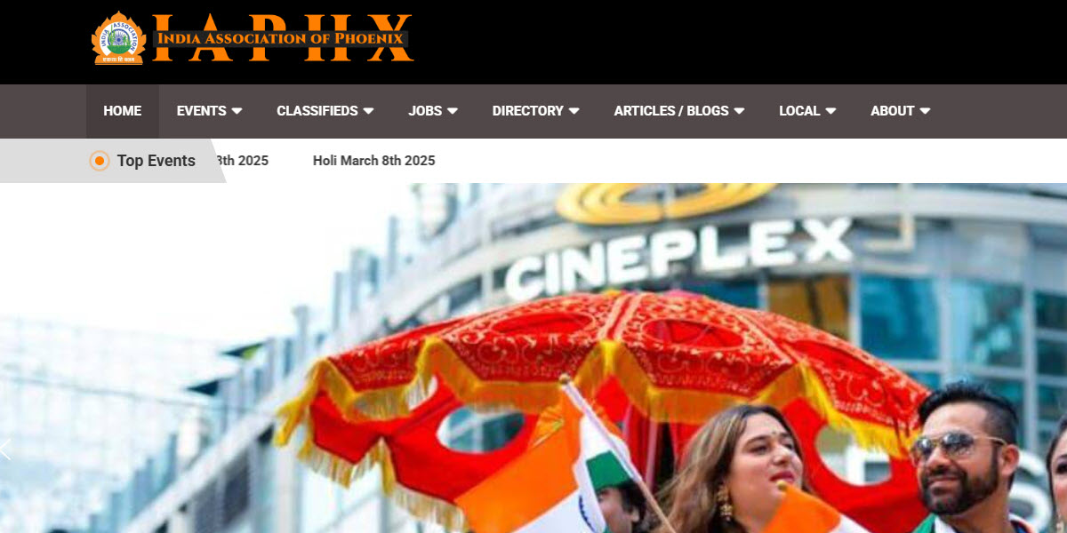 India Association of Phoenix -  industry in Phoenix AZ