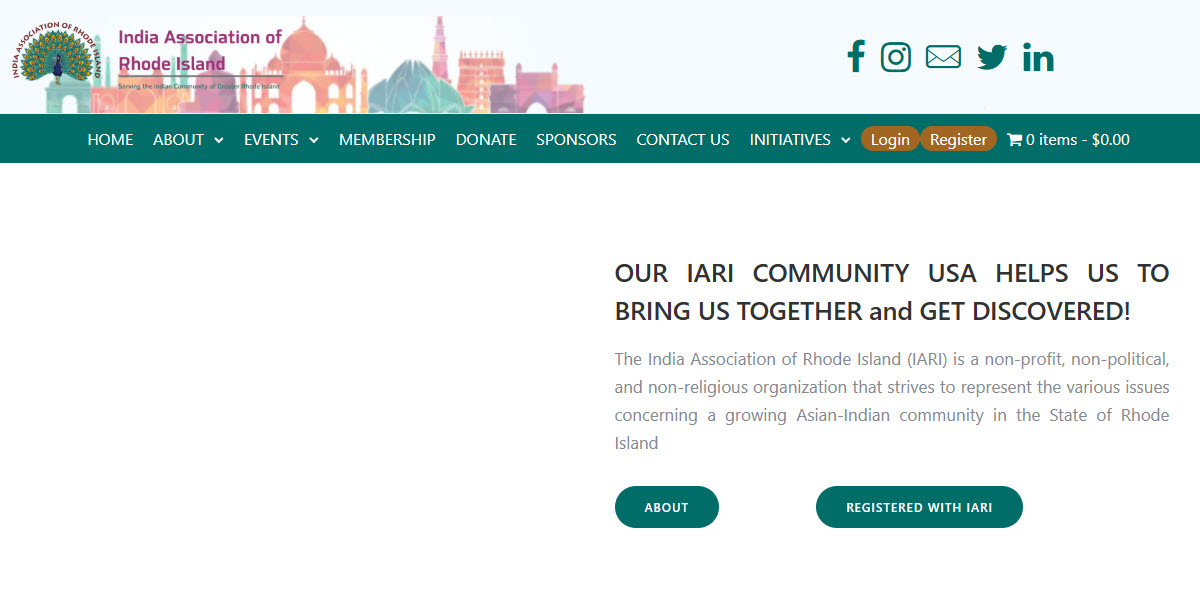 India Association of Rhode Island -  industry in Providence RI