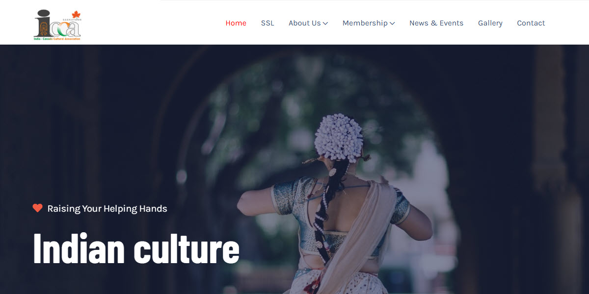 India Canada Cultural Association -  industry in Saskatoon SK