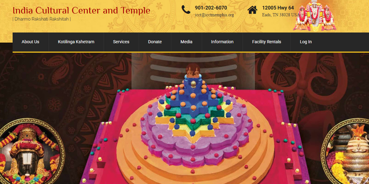 India Cultural Center and Temple -  industry in Eads TN