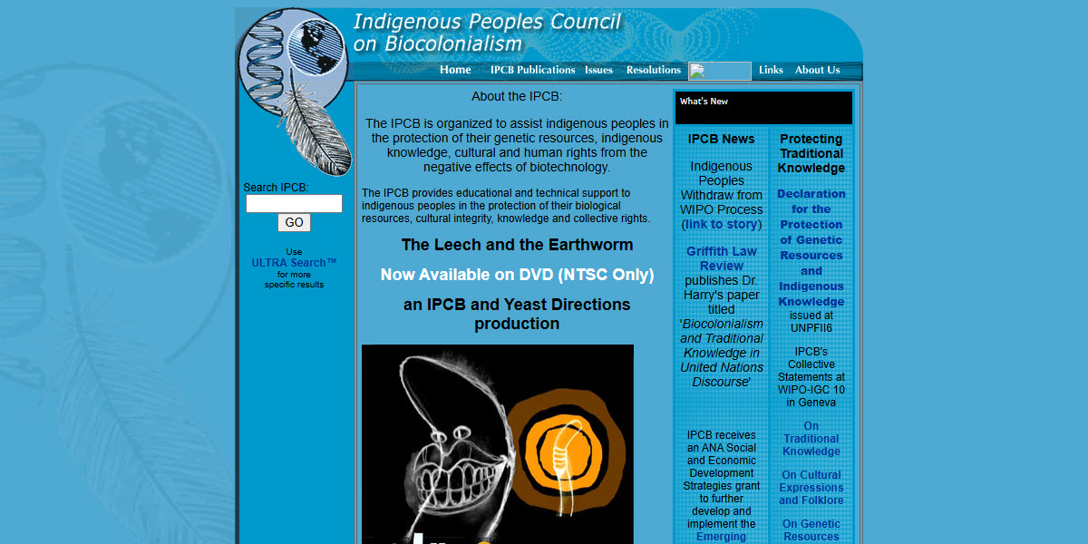 Indigenous Peoples Council on Biocolonialism