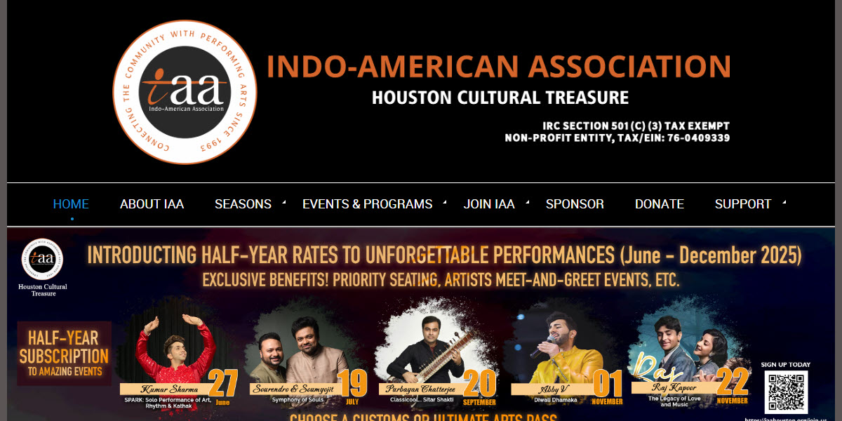 Indo-American Association Houston -  industry in Houston TX