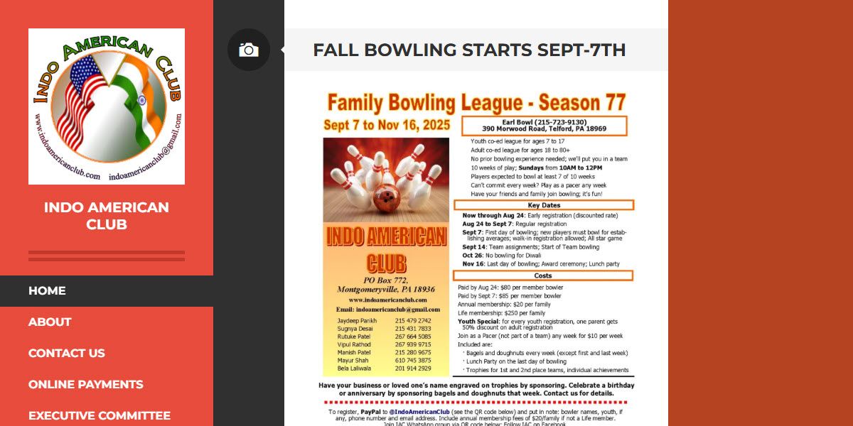 Indo-American Club -  industry in Montgomeryville PA