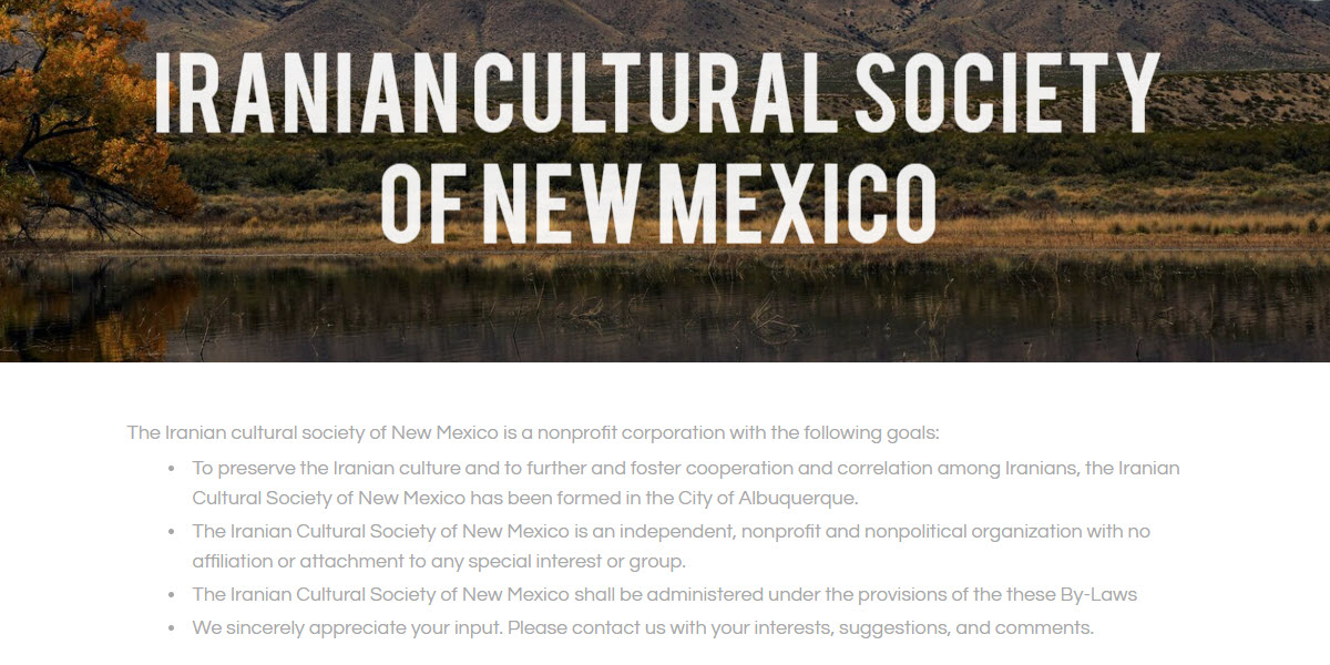 Iranian Cultural Society of New Mexico -  industry in Corrales NM