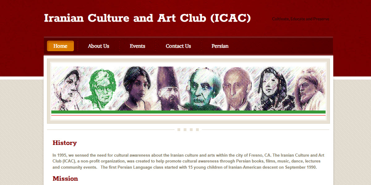 Iranian Culture and Art Club -  industry in Fresno CA