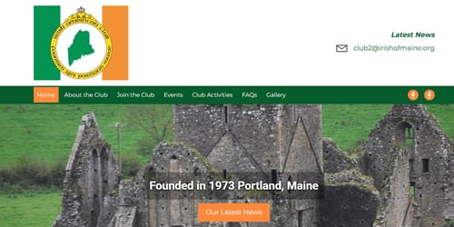 Irish American Club Portland, Maine -  industry in Portland ME