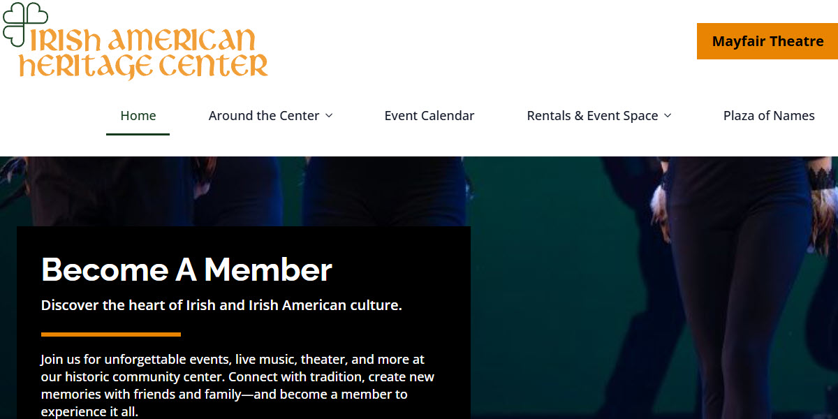 Irish American Heritage Center -  industry in Chicago IL