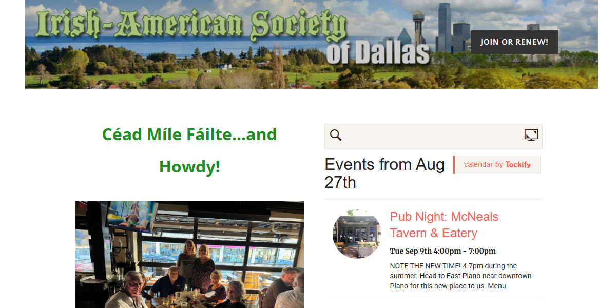 Irish-American Society of Dallas