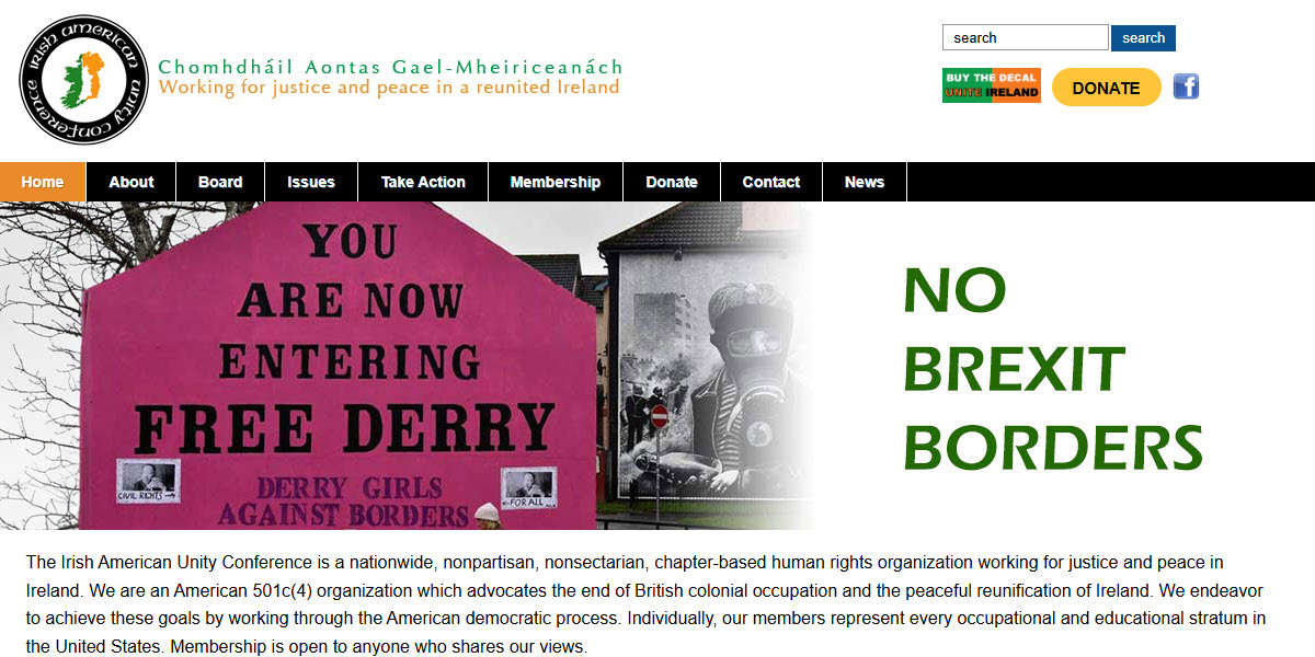 Irish American Unity Conference