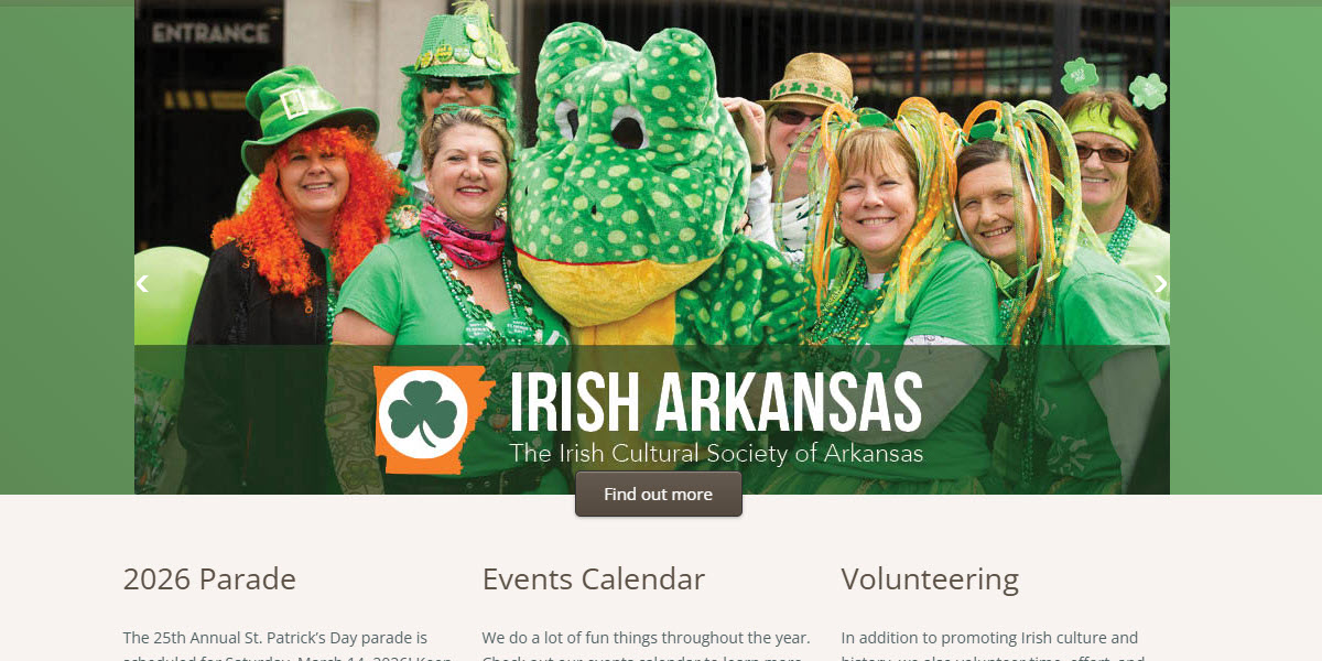 Irish Cultural Society of Arkansas -  industry in Little Rock AR