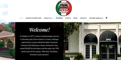 Italian American Club of Livonia -  industry in Livonia MI