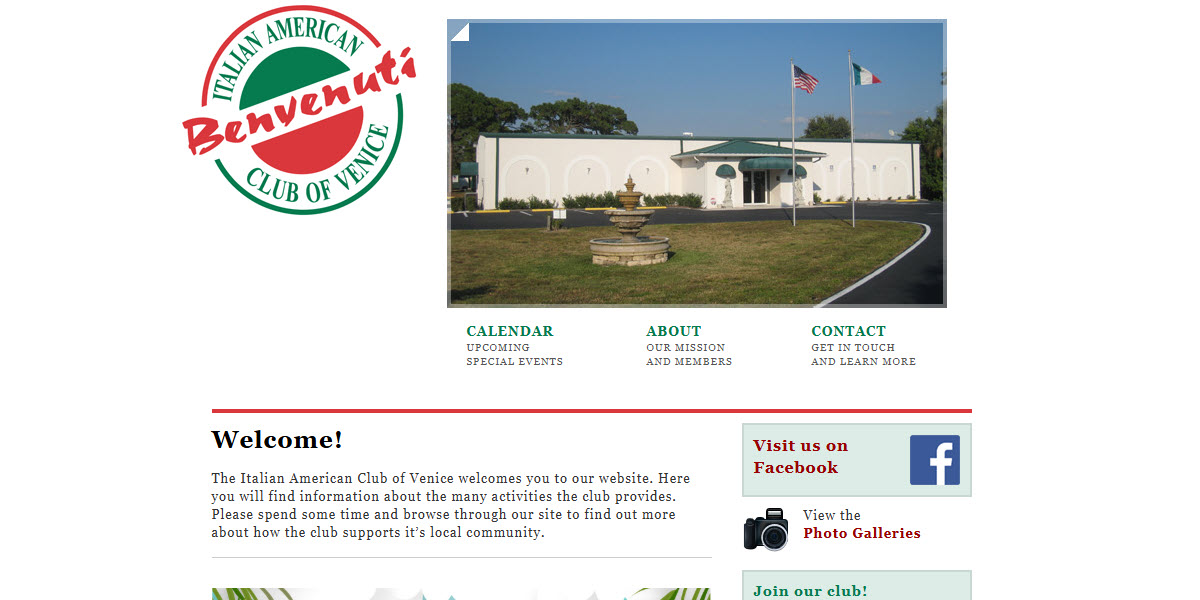 Italian American Club of Venice -  industry in Venice FL