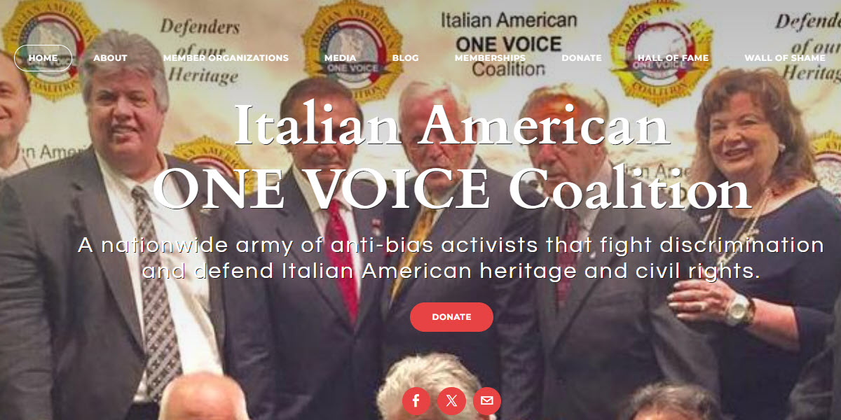 Italian American One Voice Coalition -  industry in Bloomfield NJ