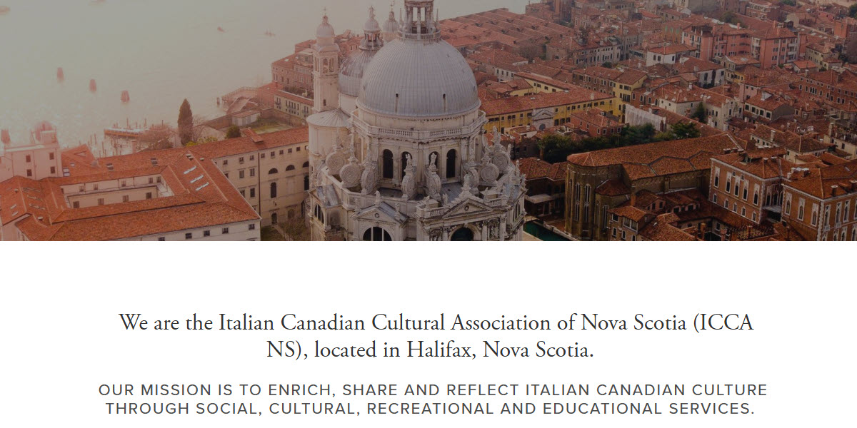Italian Canadian Cultural Association Of Nova Scotia