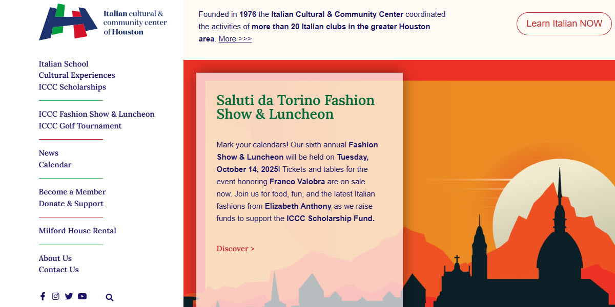 Italian Cultural & Community Center of Houston -  industry in Houston TX