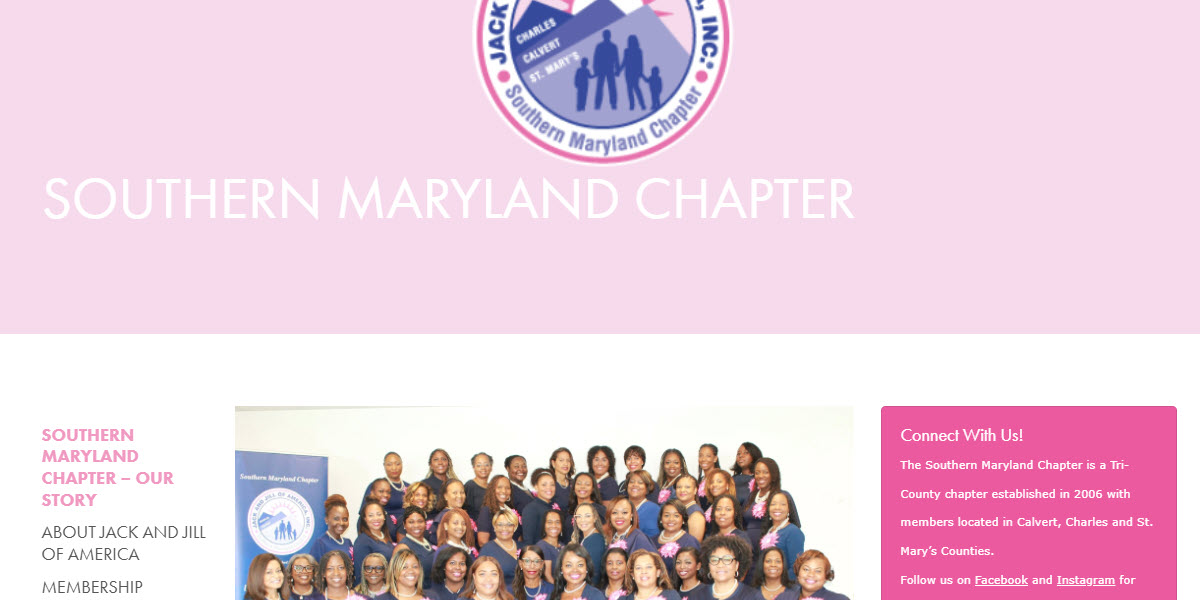 Jack And Jill Of America Southern Maryland Chapter