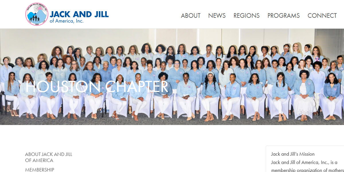 Jack and Jill of America, Inc. Houston Chapter