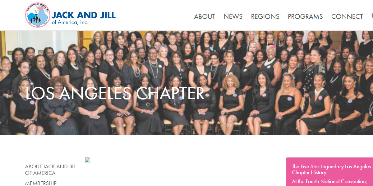 Jack and Jill of America, Inc. Los Angeles Chapter