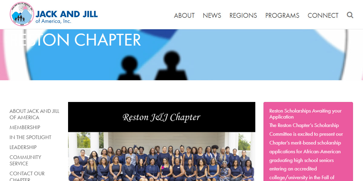 Jack and Jill of America, Inc. Reston Chapter