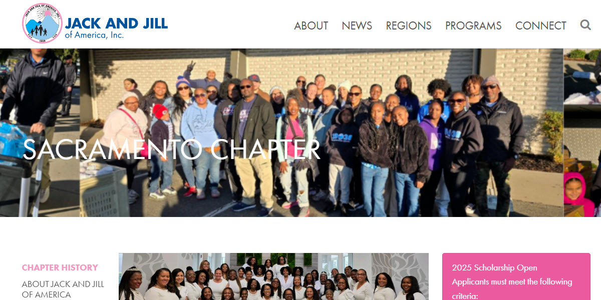 Jack and Jill of America, Inc. Sacramento Chapter