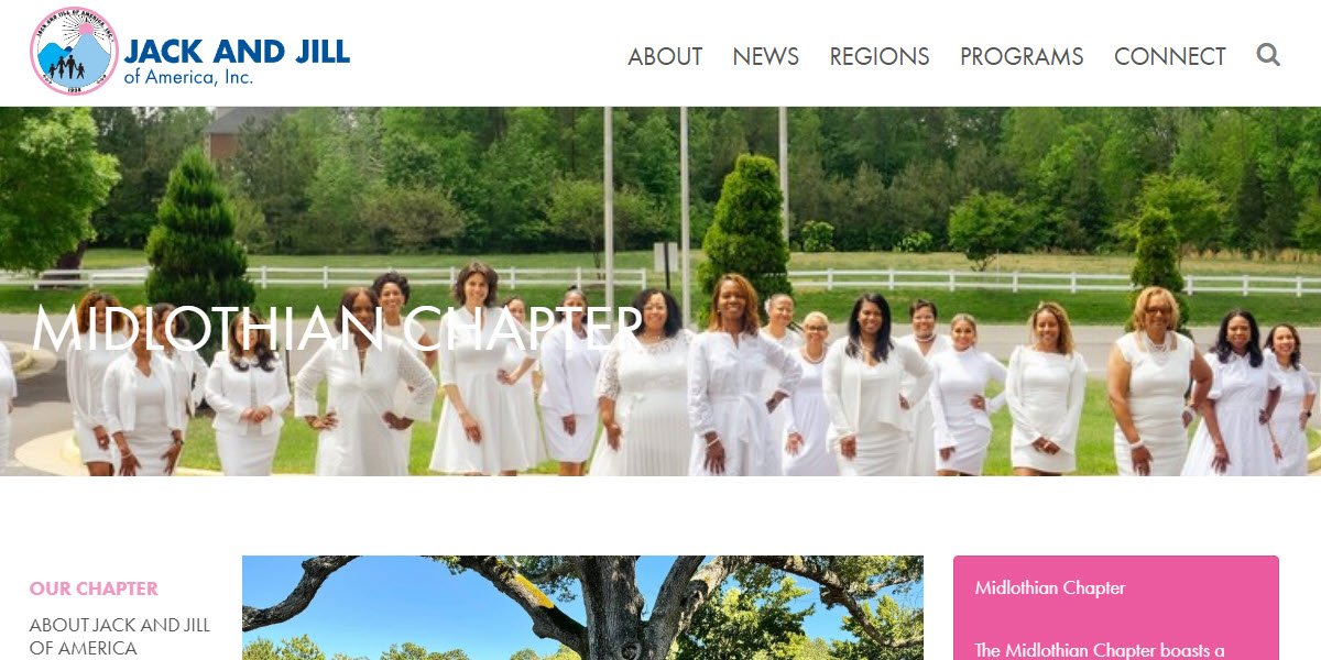 Jack and Jill of America, Inc. of Midlothian VA -  industry in North Chesterfield VA