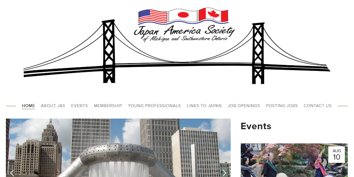 Japan America Society of Michigan and Southwestern Ontario