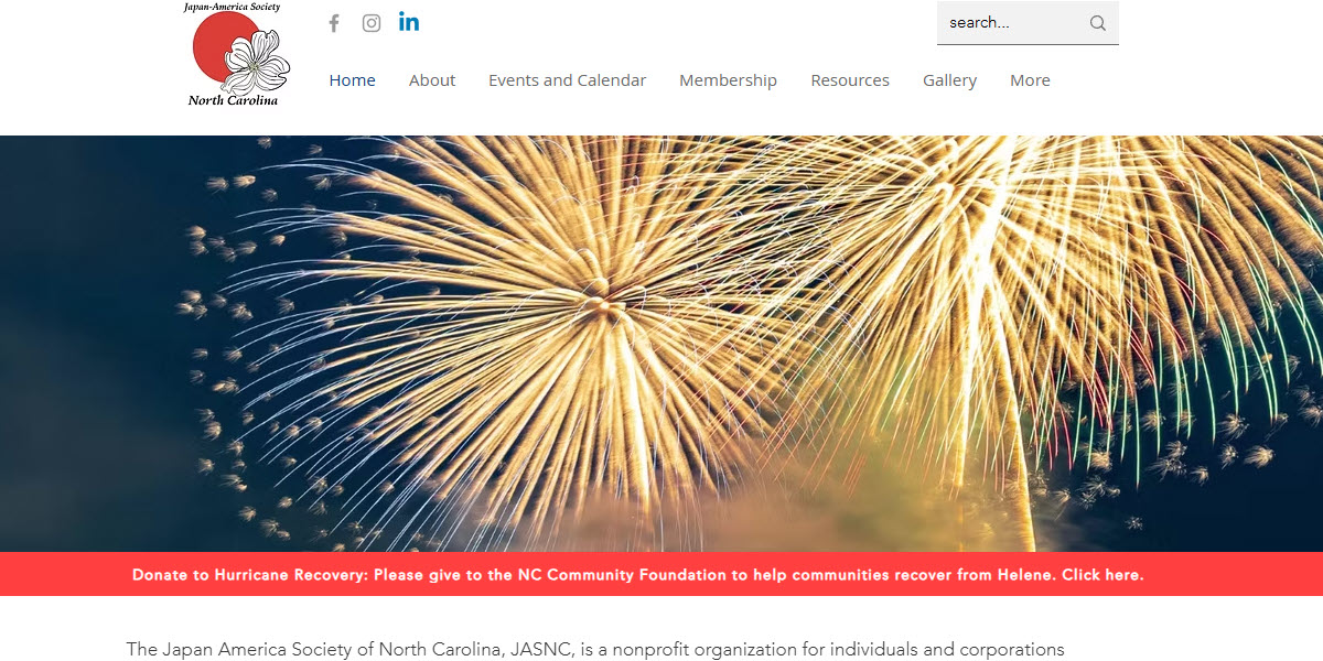 Japan-America Society of North Carolina -  industry in Raleigh NC