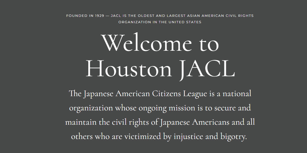 Japanese American Citizens League Houston Chapter