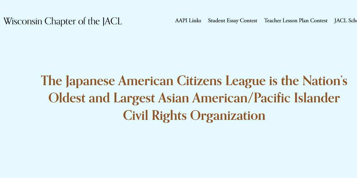 Japanese American Citizens League Wisconsin Chapter