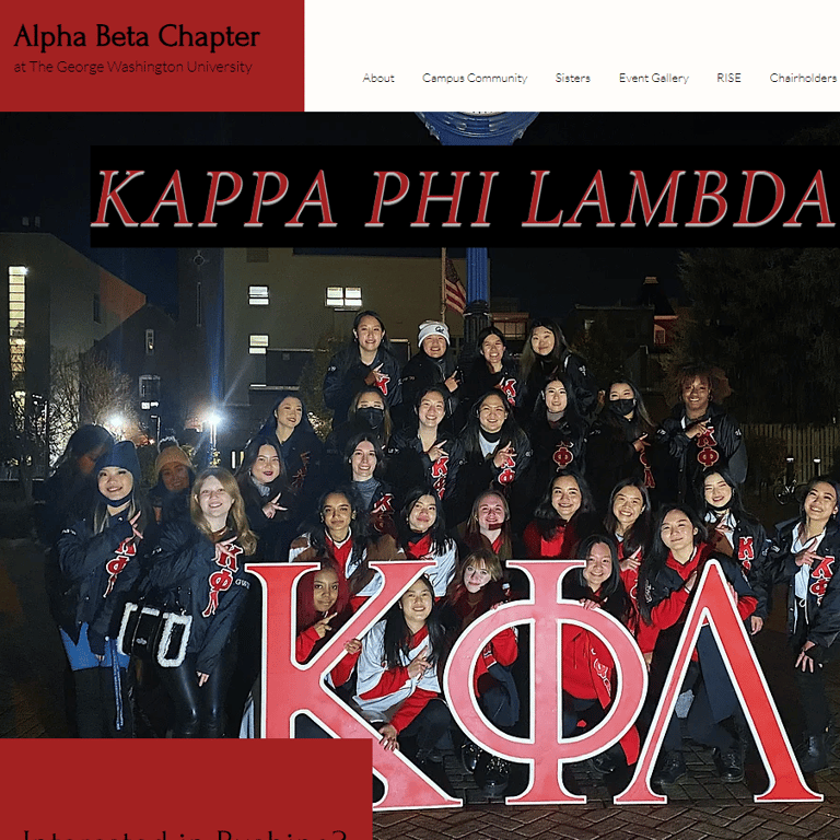 Kappa Phi Lambda Sorority, Inc., Alpha Beta Chapter -  industry in Washington DC
