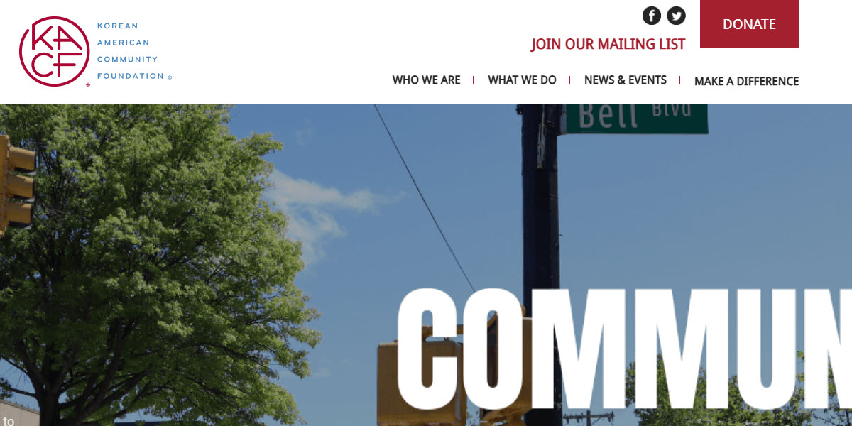 Korean American Community Foundation cover image