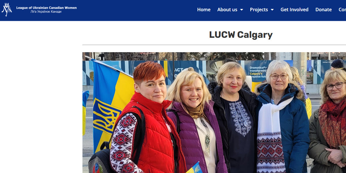 League of Ukrainian Canadian Women Calgary -  industry in Calgary AB
