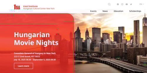 Liszt Institute Hungarian Cultural Center of New York -  industry in New York NY