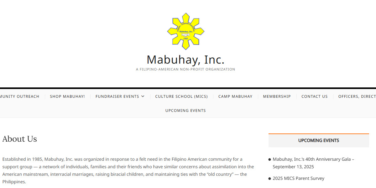 Mabuhay Inc. -  industry in Bowie MD