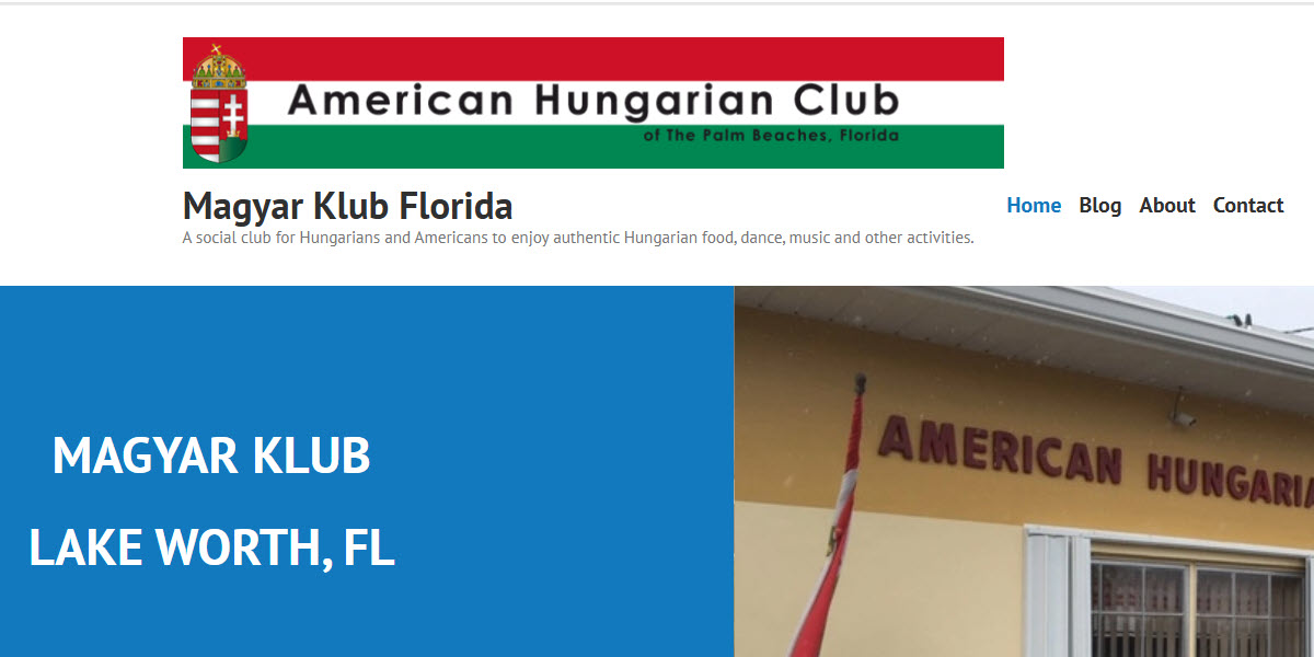 Magyar Klub Florida - American Hungarian Club of the Palm Beaches, Florida