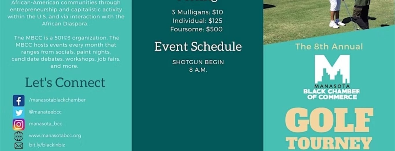 Manasota Black Chamber of Commerce Golf Tournament -  industry in Bradenton FL